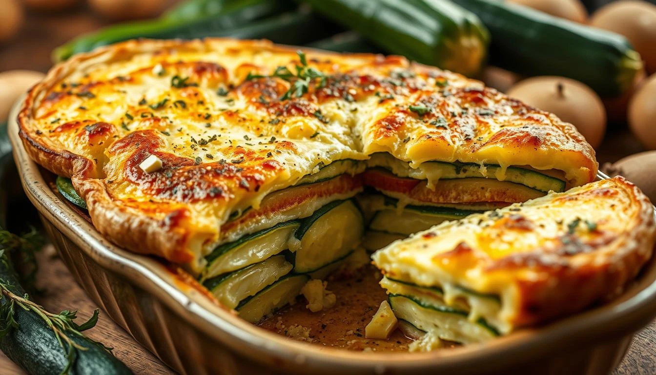 Kartoffel Zucchini Auflauf